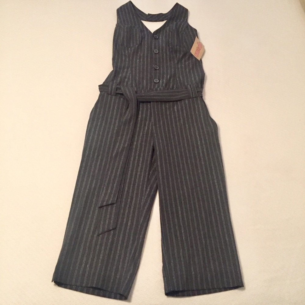 NWT Sugar Tart shimmery Capri Jumper.  Medium